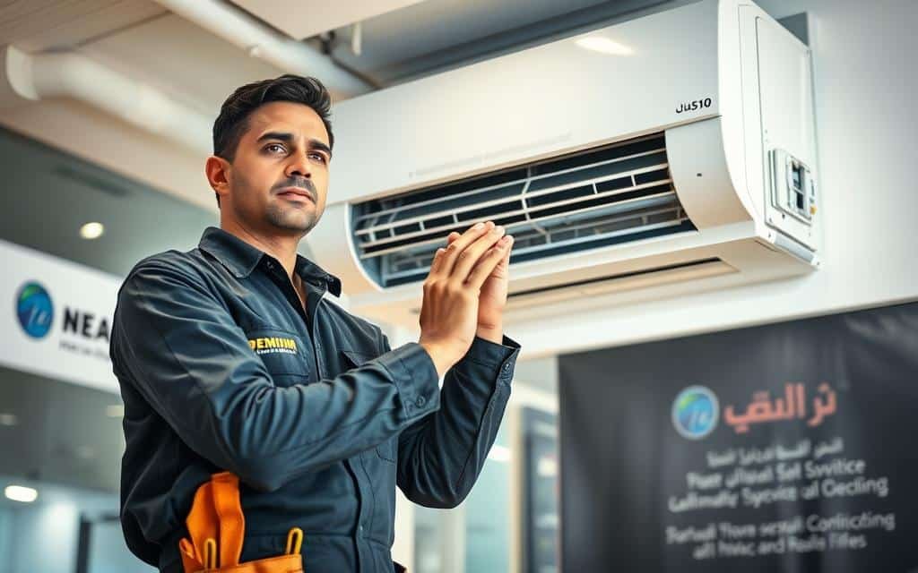 فني صيانة مكيفات