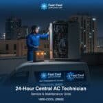 فني تكييف مركزي ووحدات خدمة صيانة 24 ساعة بالكويت