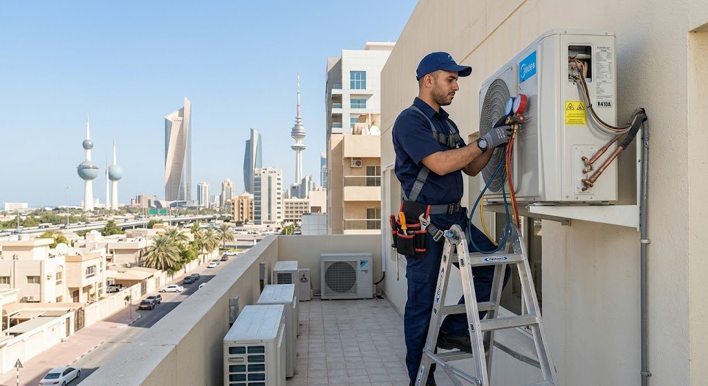 فني تكييف الرابية بالكويت