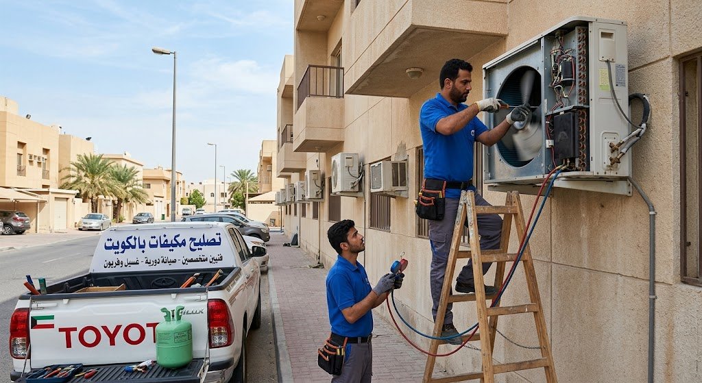 فني تكييف الفردوس بالكويت