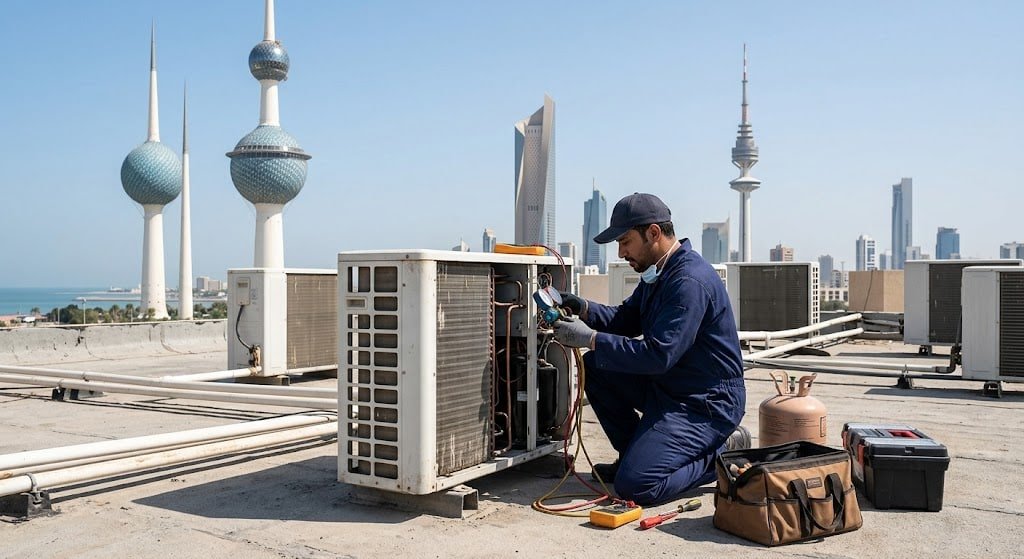 فني تكييف البدع بالكويت