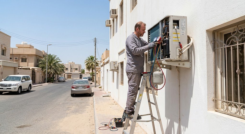 فني تكييف الاندلس بالكويت