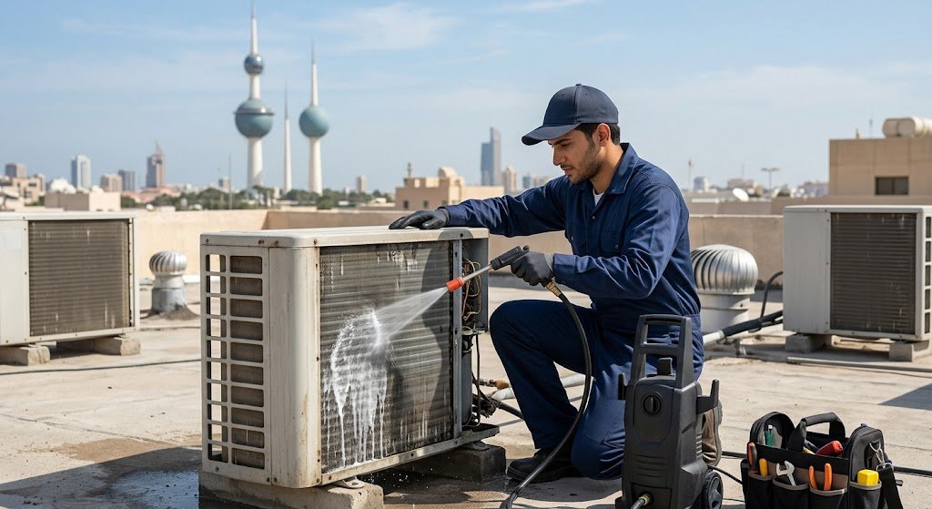 فني تكييف الشهداء بالكويت