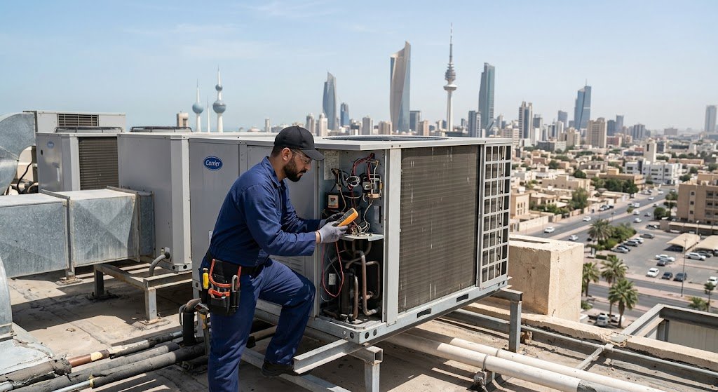 فني تكييف الرقعي بالكويت