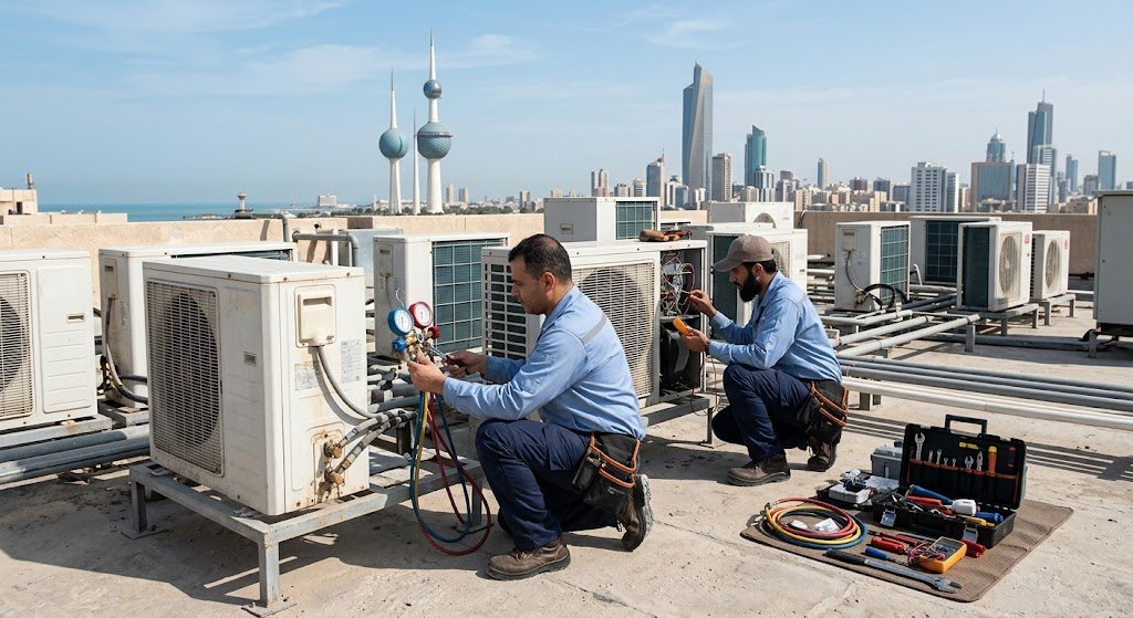 فني تكييف الفنطاس بالكويت