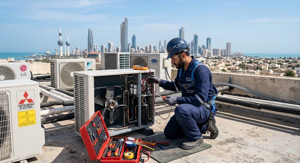 صيانة مكيفات شباك بالكويت